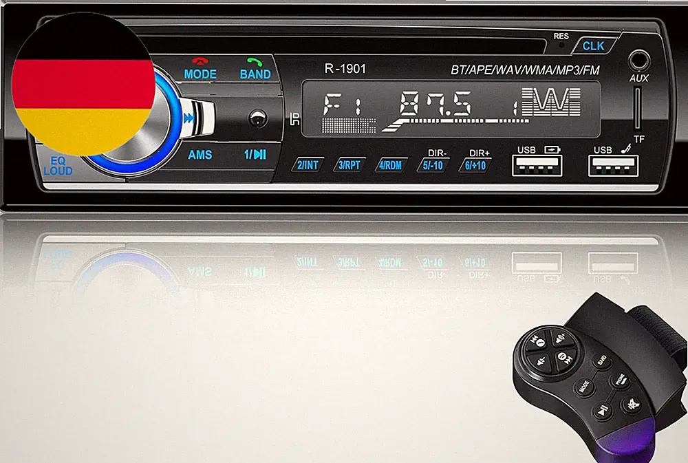 1 DIN Autoradio Mit Bluetooth Freisprecheinrichtung Und Lenkradsteuerung Für Sic