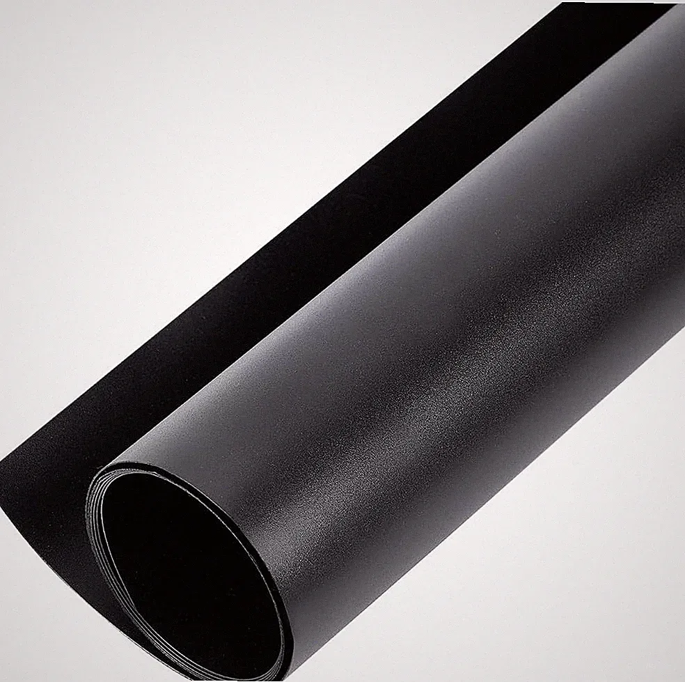 100x40 cm/39.37x15.75 Zoll PVC-Fotohintergrund, Mattschwarzer PVC-Vinyl-Fotohint