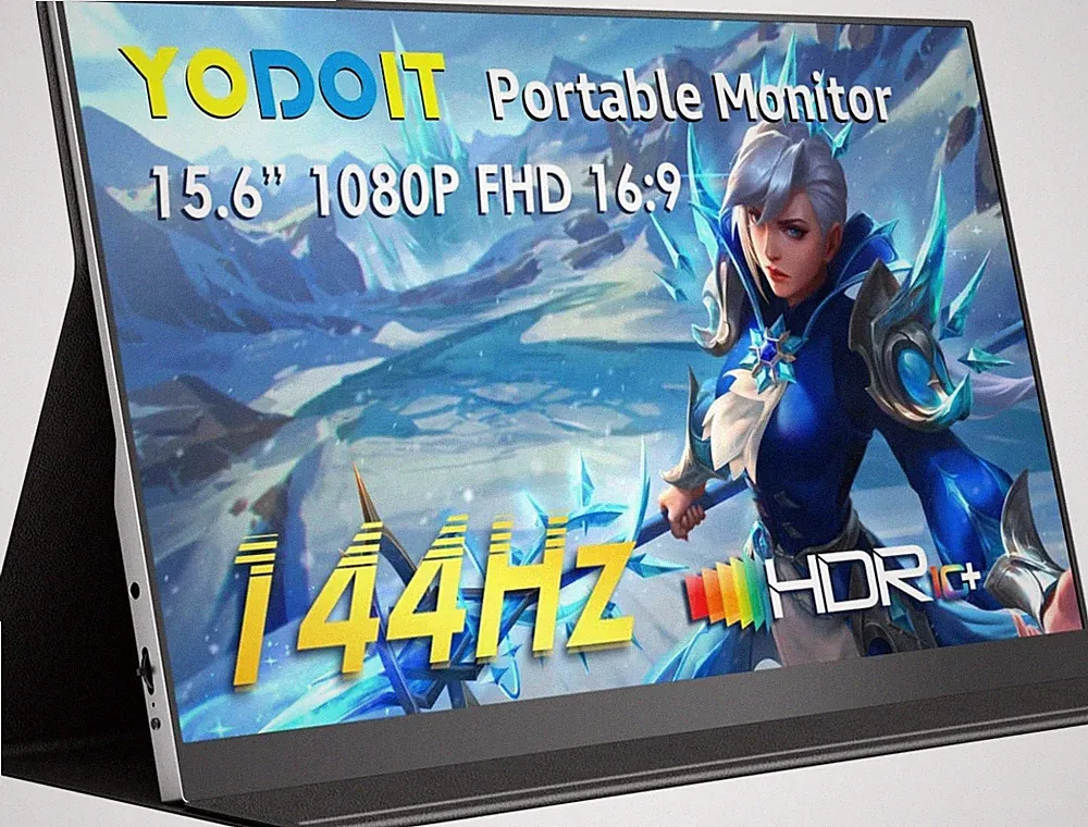 144Hz Full HD Tragbarer Monitor für Gaming und Unterhaltung