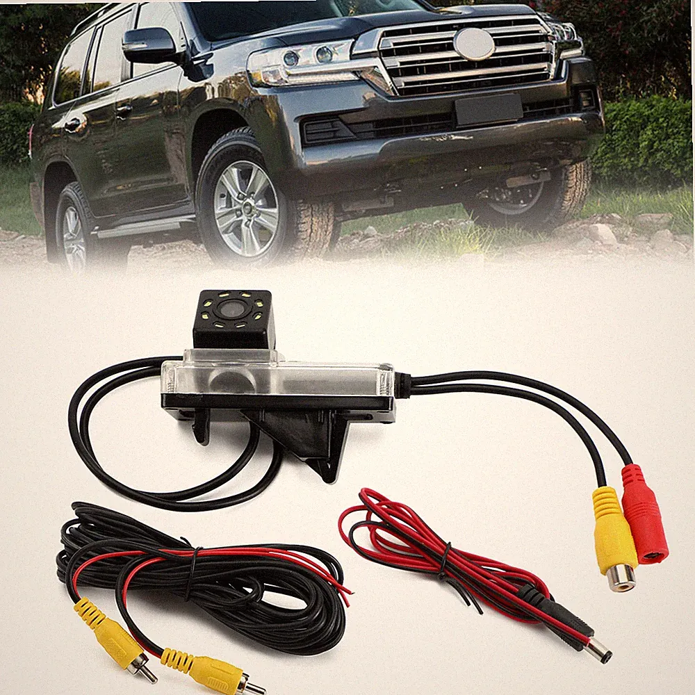 170° 8Led Reverse Backup Rückfahrkamera Für Toyota Land Cruiser 70/100/200