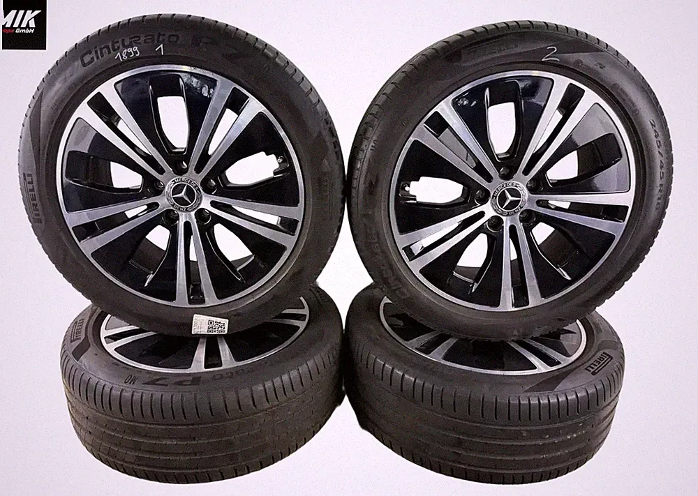 18 Zoll ORIG Mercedes E-Kl W213 SOMMERRÄDER A2134015200 DOT2023 4,75mm 245/45