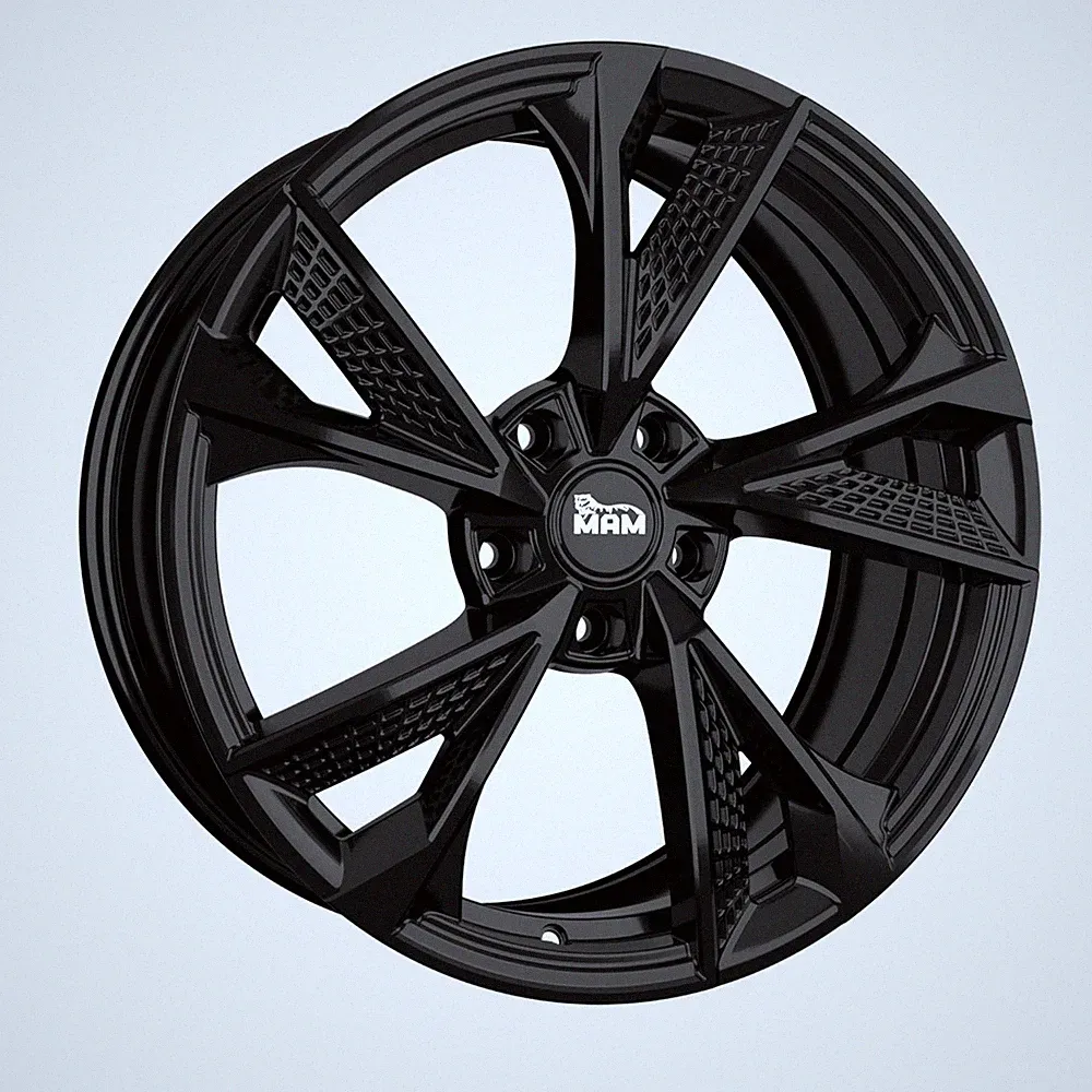 19 Zoll MAM RS6 5x120 ET35 BLACK PAINTED