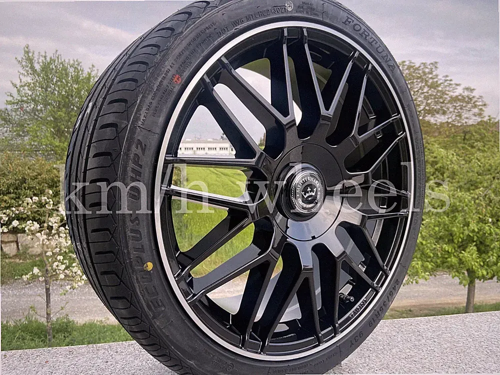 19 Zoll Sommerkompletträder f. Mercedes Tesla Meisterwerk MW17 Kompletträder AMG