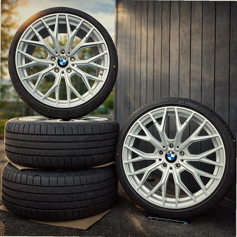 19 Zoll WH37 Alu Felgen 5x120 für BMW 5er F10 F11 Limo Touring xDrive M Sport