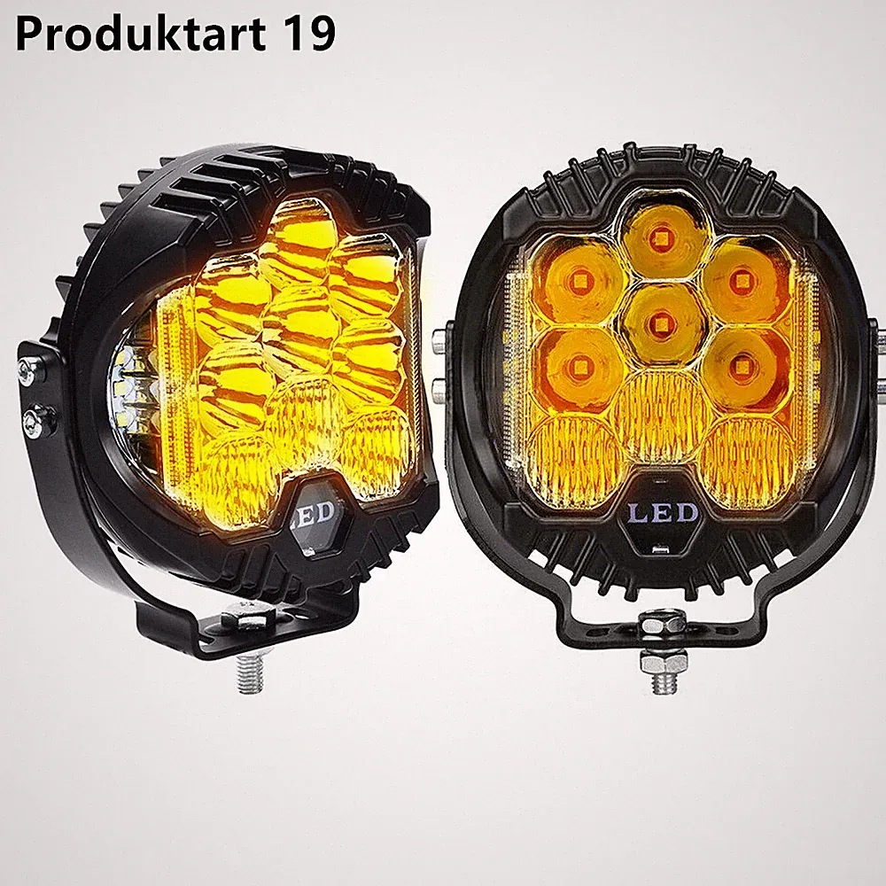 2-4X Led Arbeitsscheinwerfer Offroad Scheinwerfer 12V/24V Traktor LKW Bagger