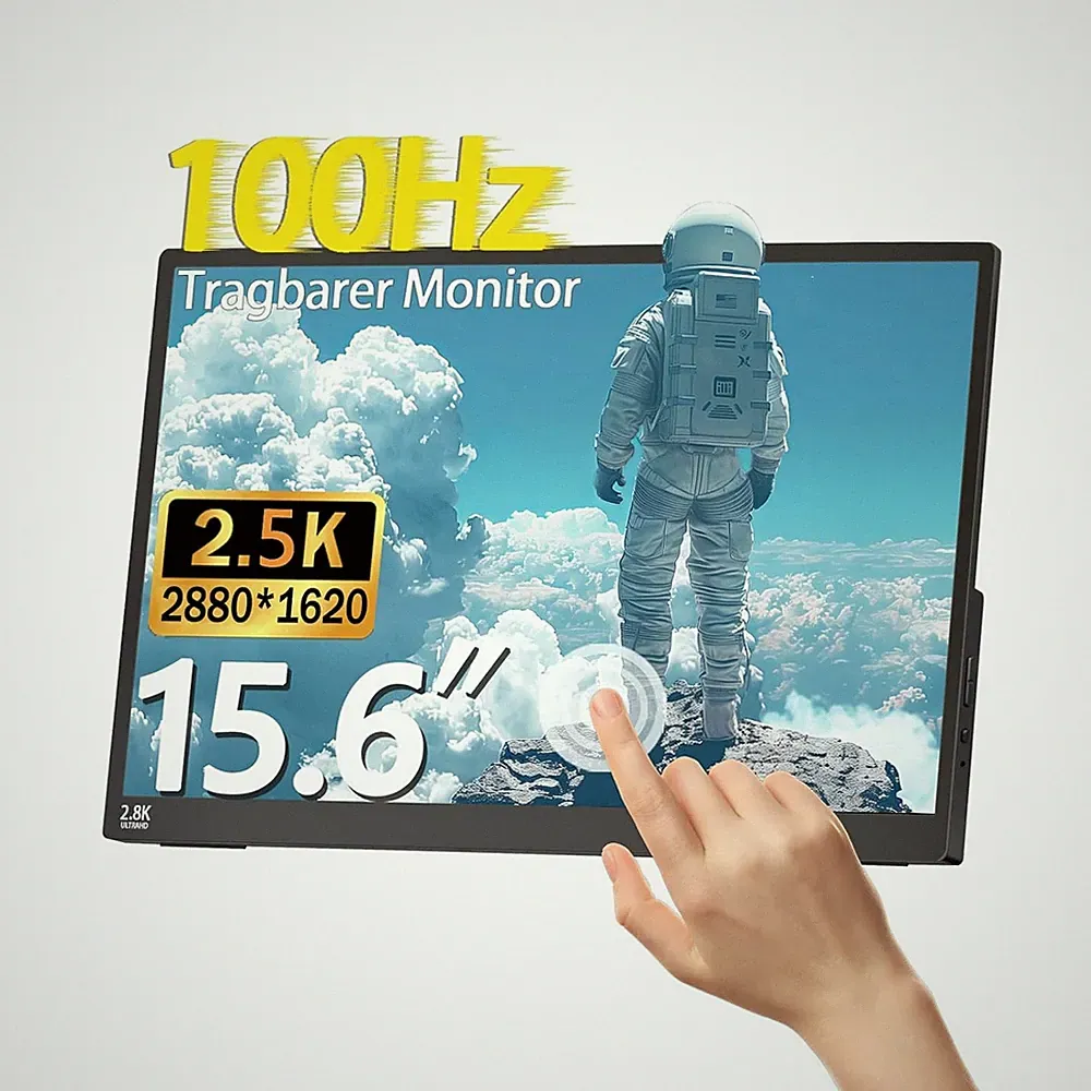 2,8K Touchscreen Monitor 10-Punkt-Touch 100Hz 16:9