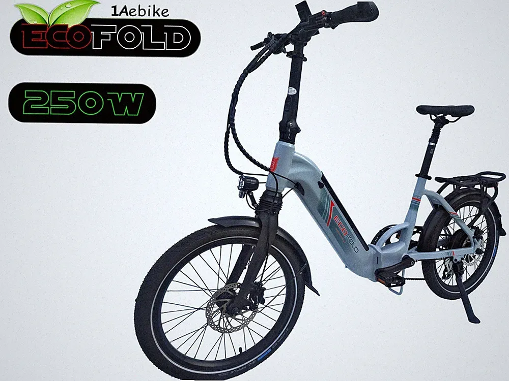 20 Zoll ECOFOLD BFH400 Elektrofahrrad ebike Klapprad Bafang Heckmotor 250W 7Gang