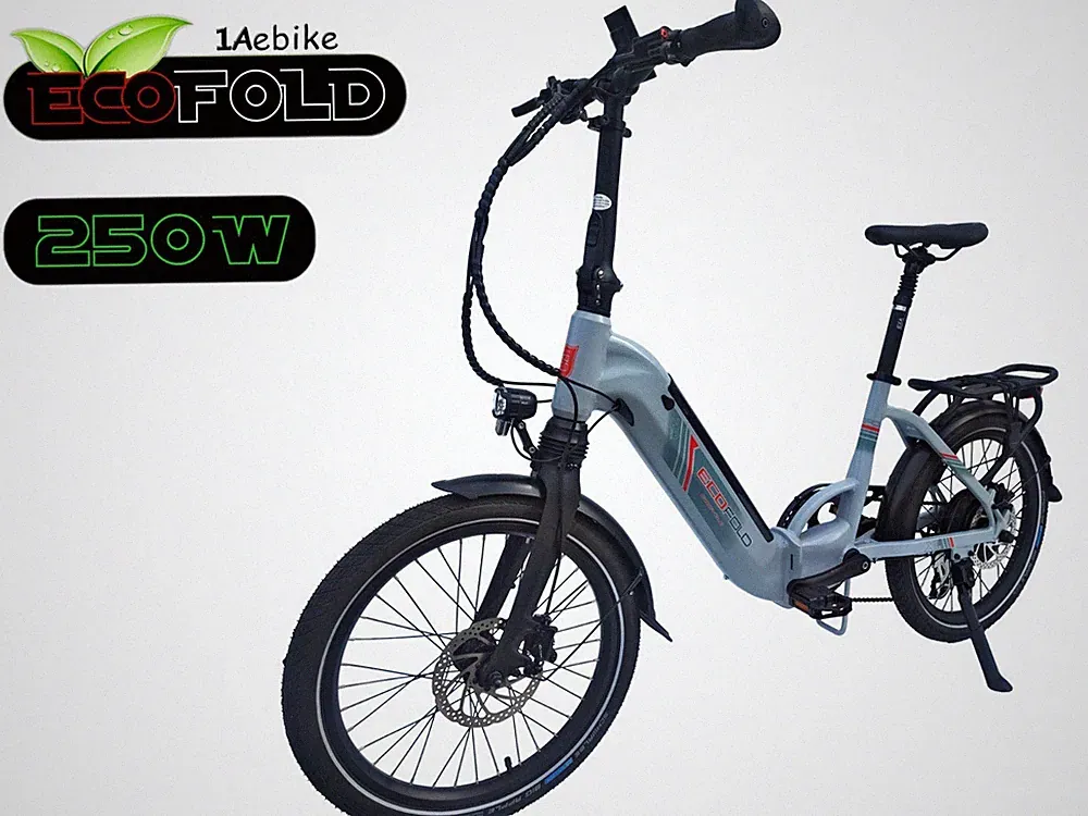 20 Zoll ECOFOLD BFH400N Elektrofahrrad ebike Faltrad Bafang Heckmotor 250W 7 Gan