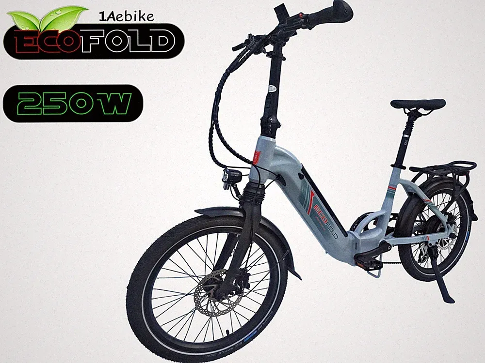 20 Zoll ECOFOLD BFH400N Elektrofahrrad Tiefeinstieg 30cmFaltrad Bafang Heckmotor