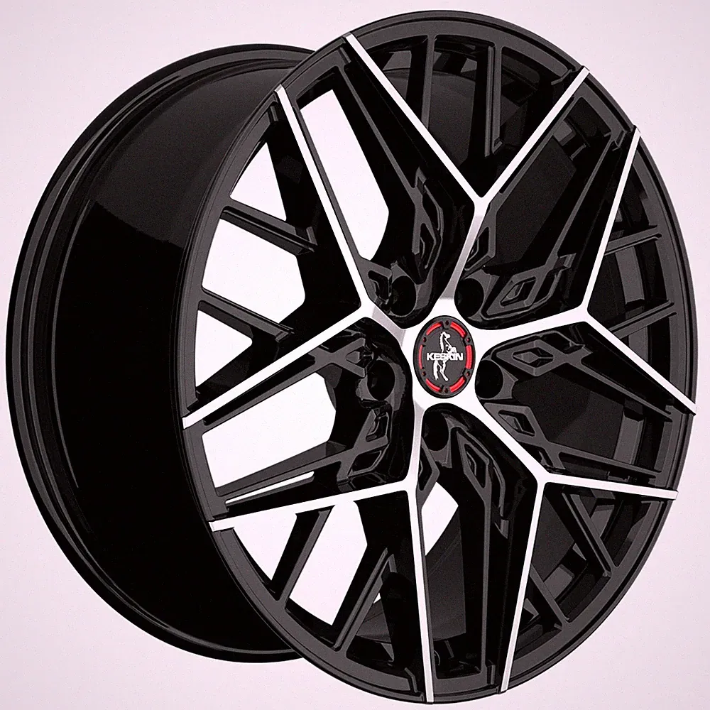 20 Zoll Keskin KT25 Alufelgen Black Front Polish für BMW 4er 5er 7 X1 X3 X4 GT M