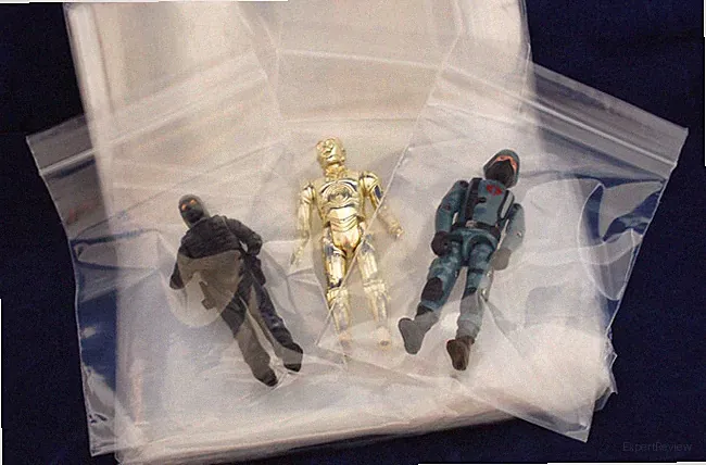 200 säurefreie Actionfiguren Aufbewahrungstaschen für 3,75 Zoll GI Joe Star Wars