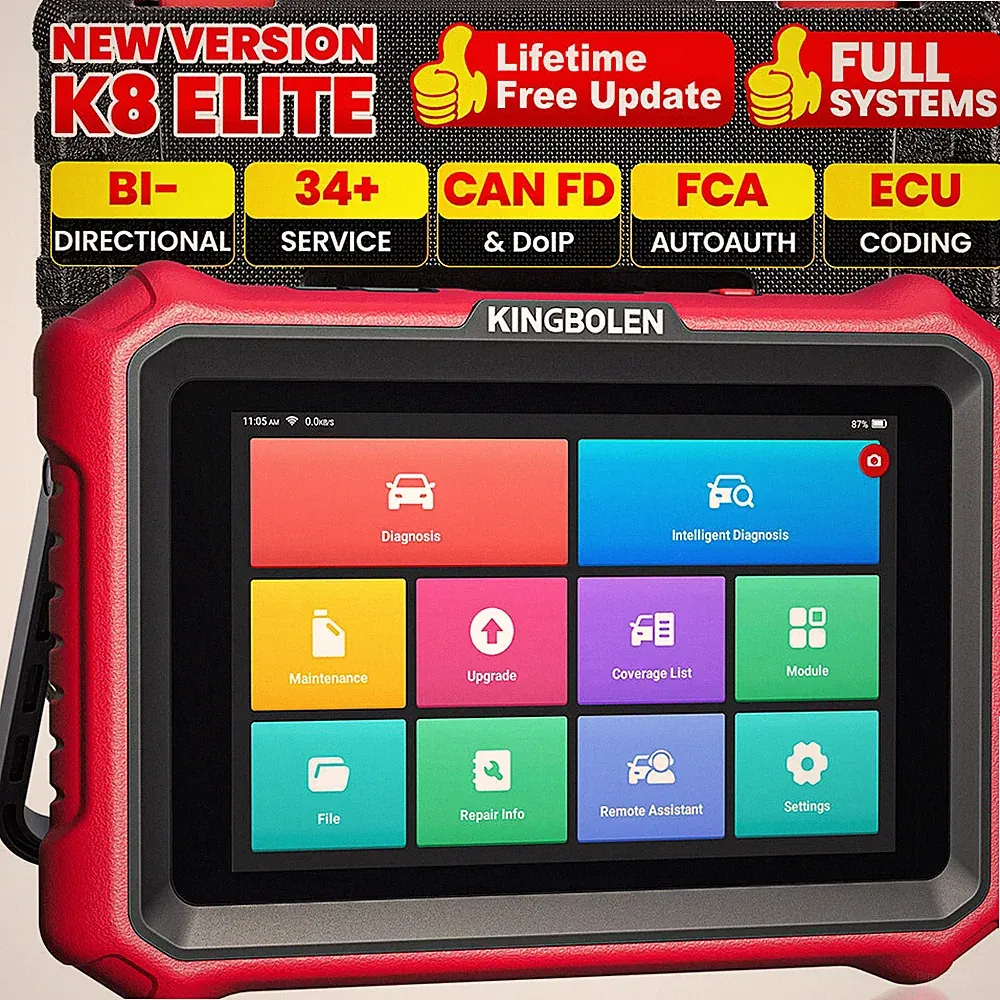 2026 KINGBOLEN K8 Elite OBD2 Diagnosegerät ALLE System KFZ Scanner Auslesegerät