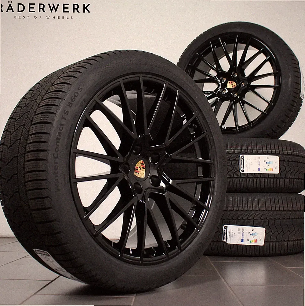 22 Zoll original Porsche Cayenne Coupé E3 9Y3601025AM Alufelgen Winterräder Neu