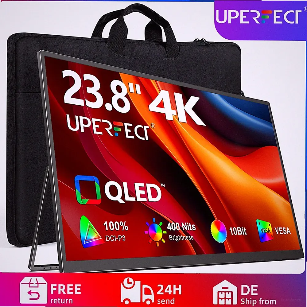 2206 24 Zoll Portable Monitor Tragbarer Monitore UHD 3840*2160 IPS Für Mobile AA