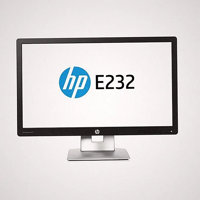 23" (58,4 cm) Monitor HP EliteDisplay E232 - 1920x1080 HDMI gebraucht - Kratzer