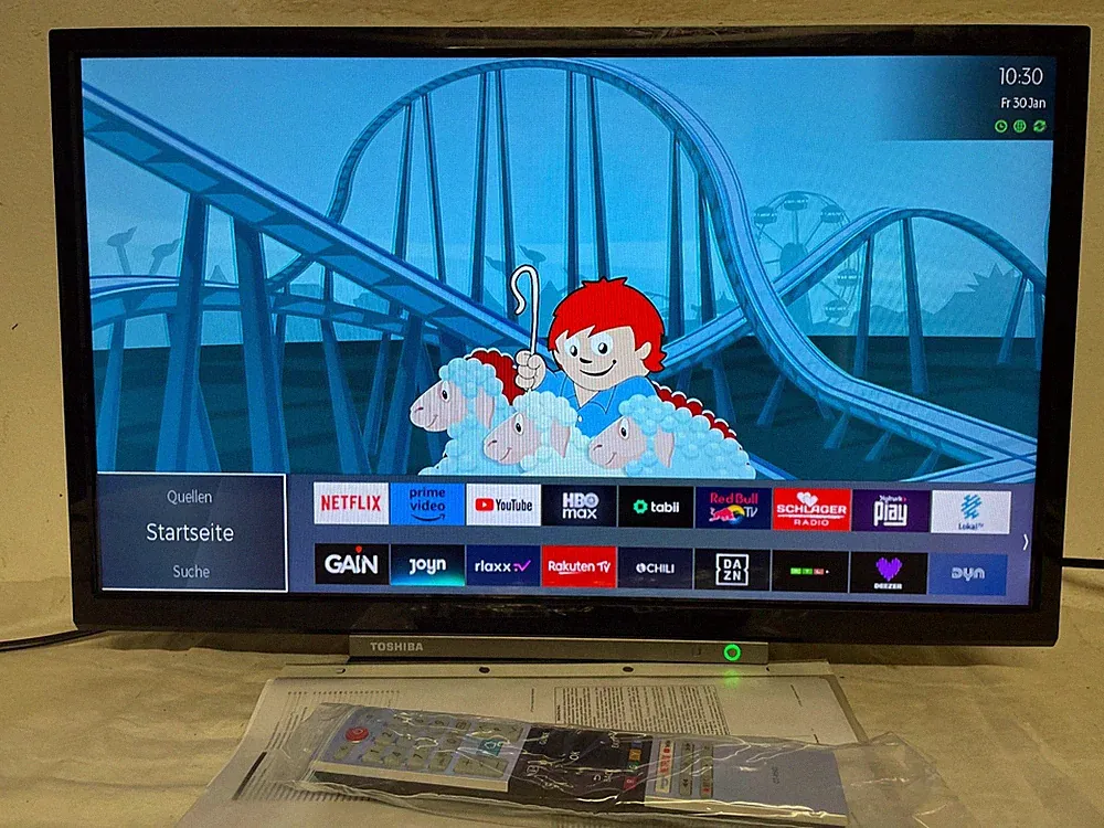 24 Zoll LED Smart TV,Toshiba 24WL3C63DA,WLAN,Triple Tuner