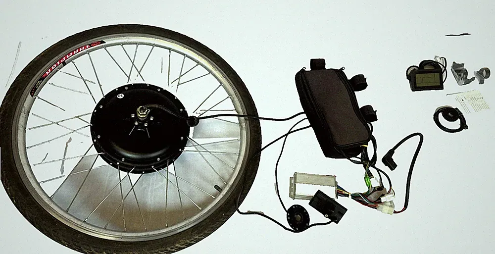 250W 36V E-Bike Umbausatz, 26 Zoll Hinterrad-Motor, gebraucht!