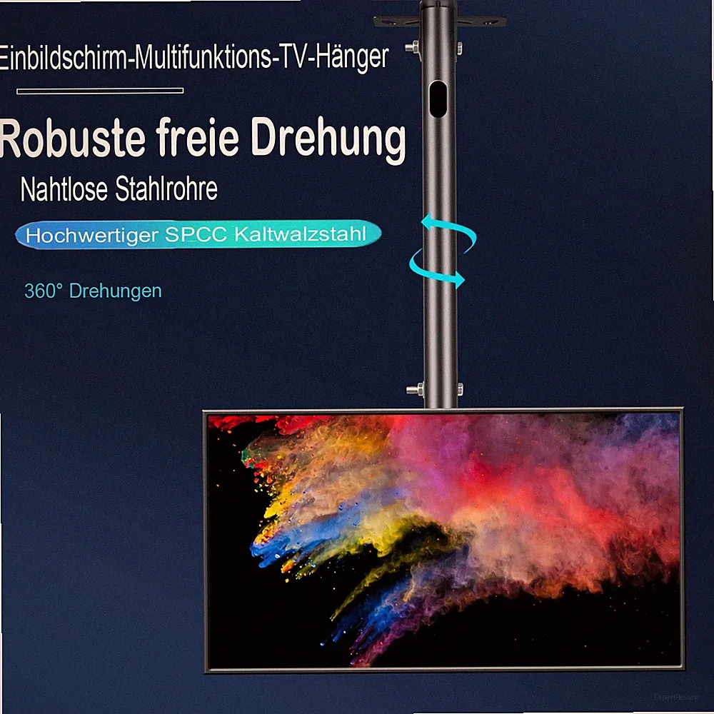 26-60" Zoll TV Deckenhalterung für LCD LED TV Fernseher Deckenhalter 75kg