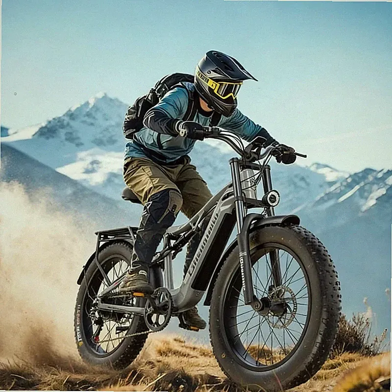 26" E-Mountainbike Dual Motor 2000W 45kmh 48V 17.5Ah Damen/Herren E-Bike Offroad