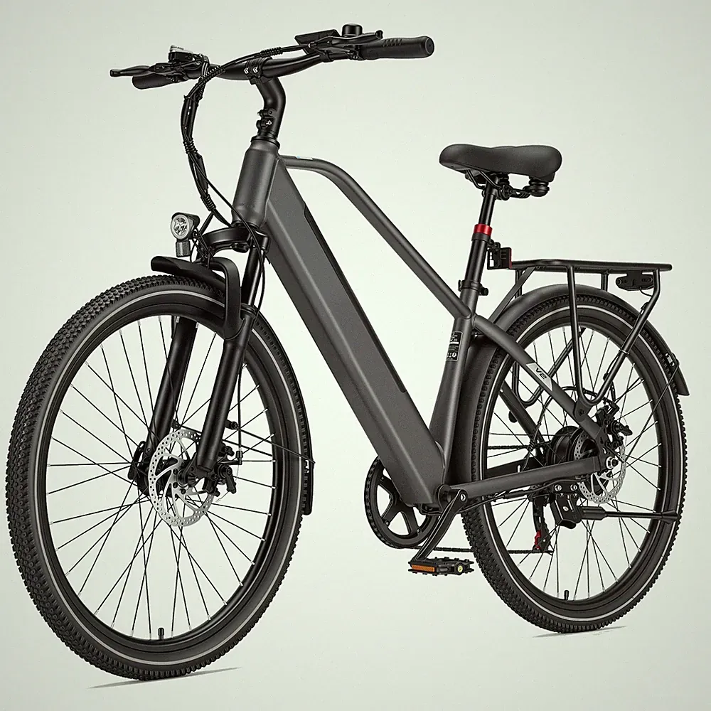 26 Zoll E-Citybike Tiefeinsteiger, 36V 14,5Ah Akku, 250W, 7-Gang, bis 75 km