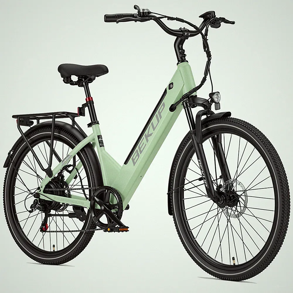 26Zoll Elektrofahrrad 7Gang 75KM Reichweite E-Bike für Damen 250W 36V 14,5Ah