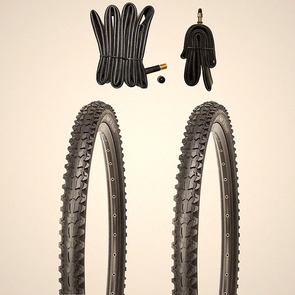 2er Set 24 Zoll Fahrradreifen MTB 24x2.10" 54-507 Schlauchauswahl AV DV Ramapo