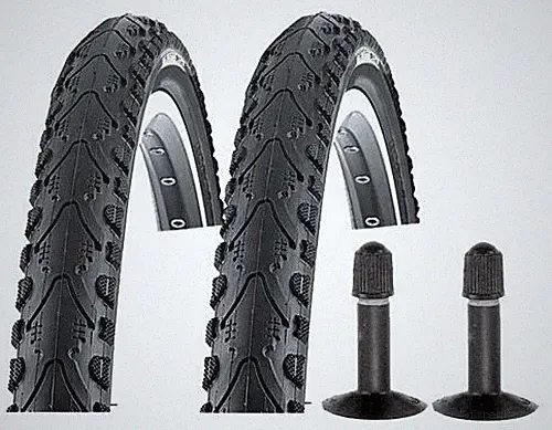2x Kenda 20 Zoll Fahrradreifen 20x1.75 Reifen 47-406 inkl. 2x Schlauch mit AV