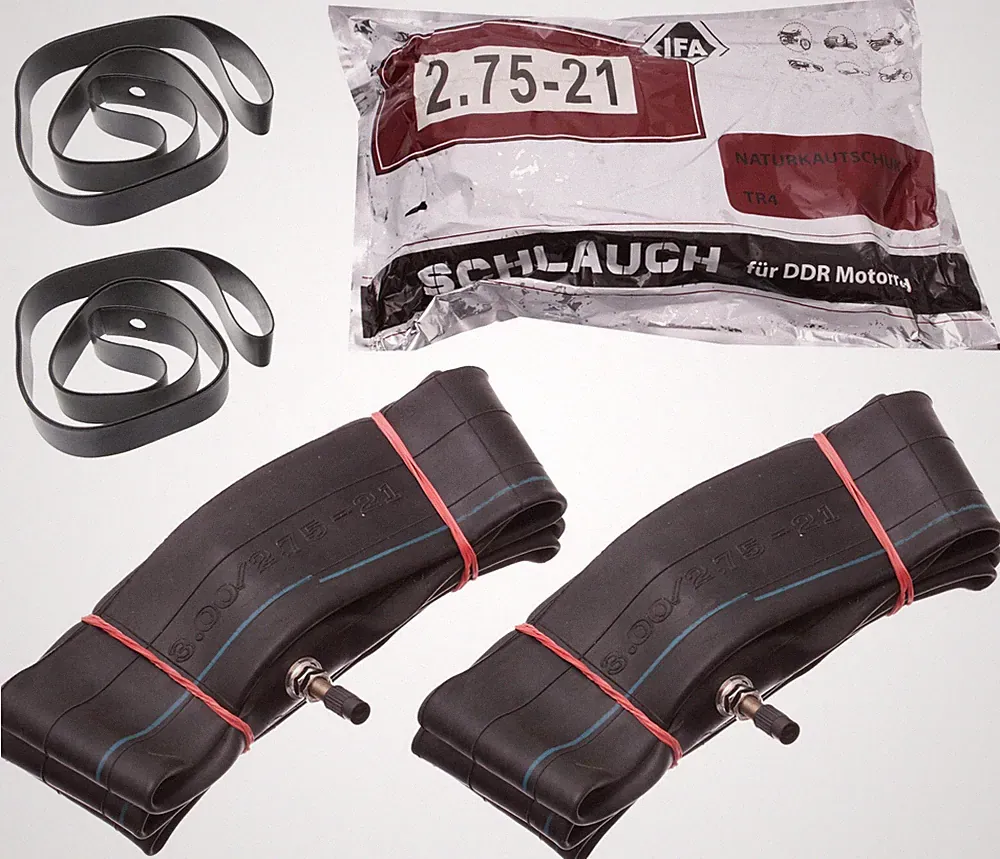 2X Schlauch 21 Zoll Motorrad 2.75/3.00-21 Motorradschlauch Motocross Enduro MZ A