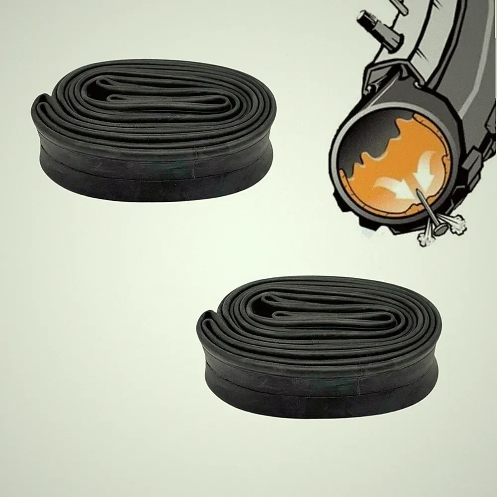2x Selbstreparierender Fahrradschlauch 28x1,75 Zoll 47-622 Pannenschutz GEL AVDV
