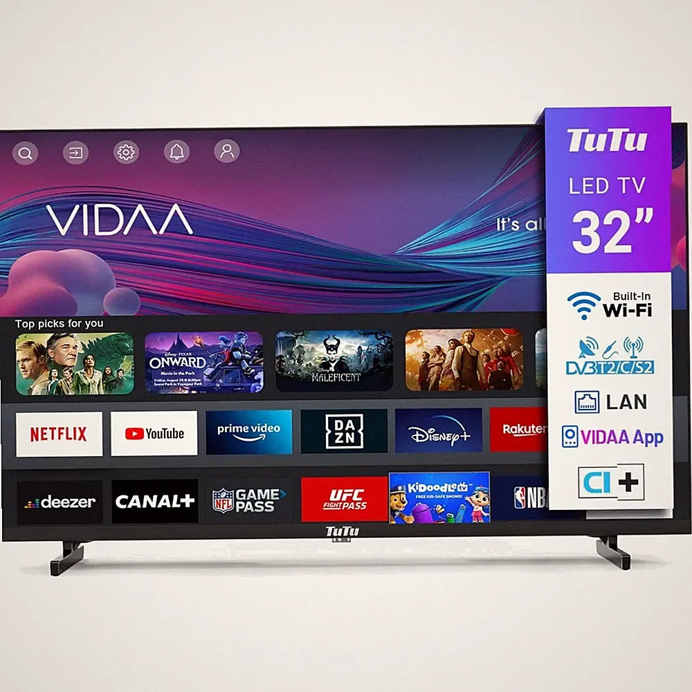 fernseher mit netflix prime und disney