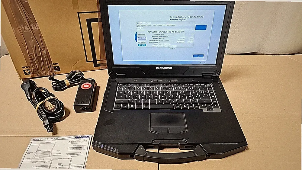 32638 Stunden WABCO WERKSTATT NOTEBOOK DURABOOK S14I FÜR W.EASY WINDOWS 11 PRO
