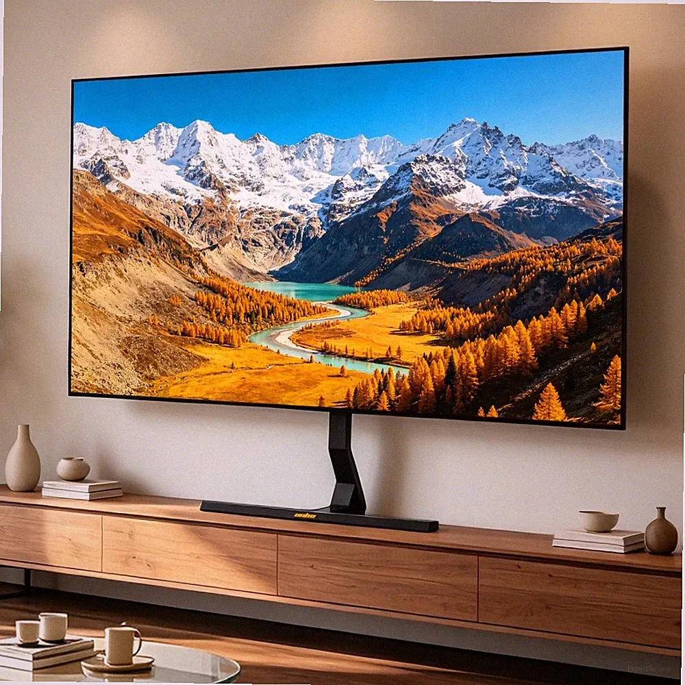 40-75 Zoll TV Ständer Fernseher Standfuß Universal Höhenverstellbar Halterung DE