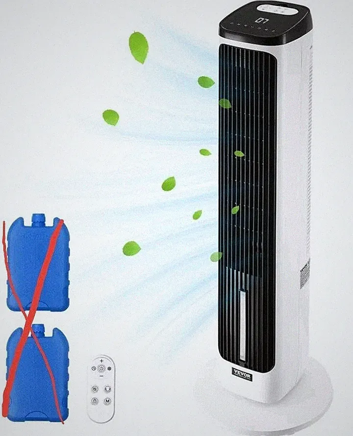 🌬️ 40-Zoll-Turmventilator mit Fernbedienung – leistungsstark