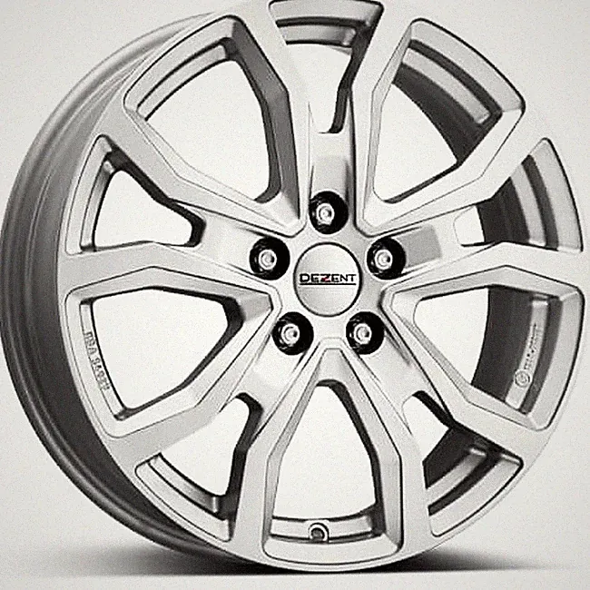 4x Alufelgen DEZENT TV silver für VOLKSWAGEN Jetta 1KM 17 Zoll Felgen