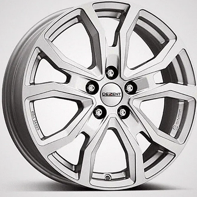 4x Alufelgen DEZENT TV silver für VOLKSWAGEN Jetta 1KM 17 Zoll Felgen