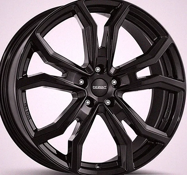 4x Sommerräder DEZENT TV black für TESLA Model S 2 RDKS 20 Zoll Felgen 245