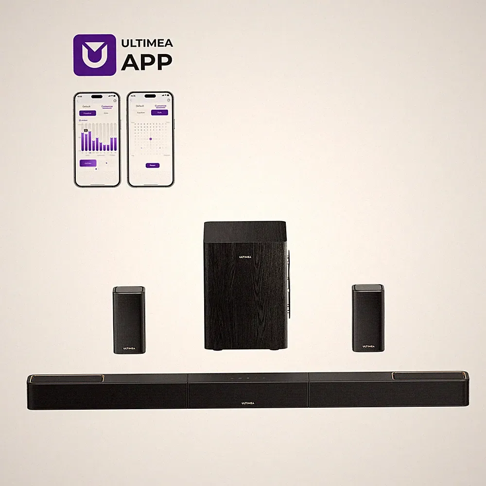 5.1.2 Dolby Atmos Soundbar mit kabellosen Subwoofer Heimkino-System für TV 530W