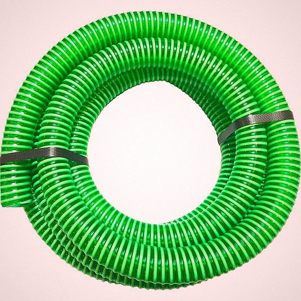 5-50m Spiralschlauch 1 Zoll 25mm grün Saugschlauch Pumpenschlauch Ansaugschlauch