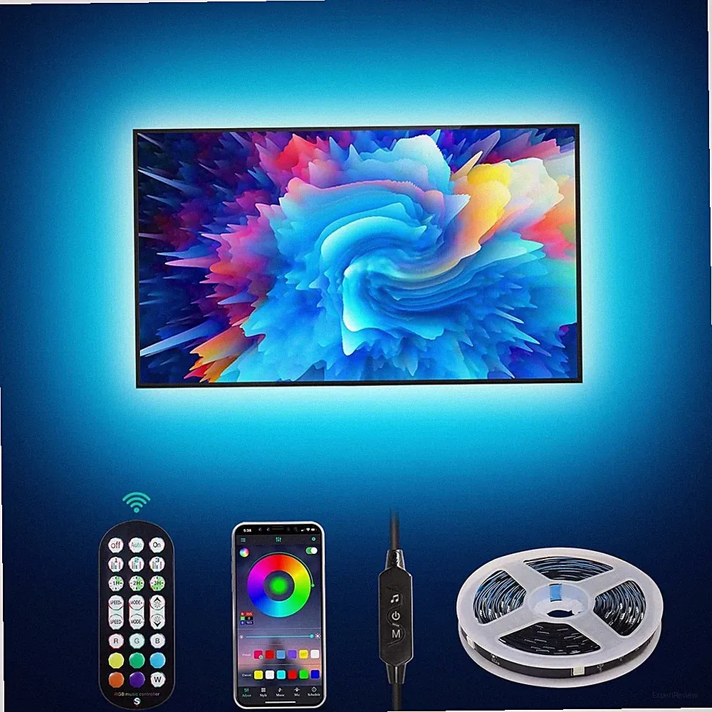 55-75 Zoll TV LED Hintergrundbeleuchtung 4M USB Streifen für Fernseher B792
