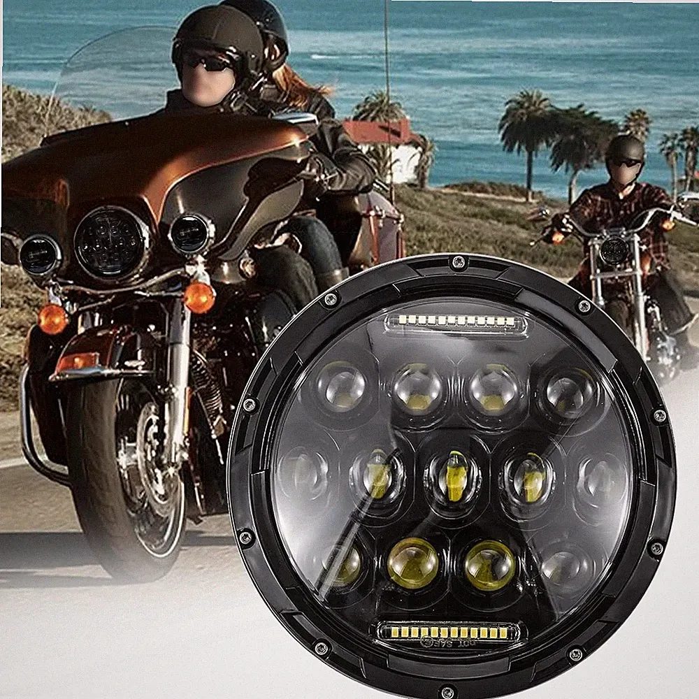7 Zoll LED Scheinwerfer, 100% originales Hochleistungslicht