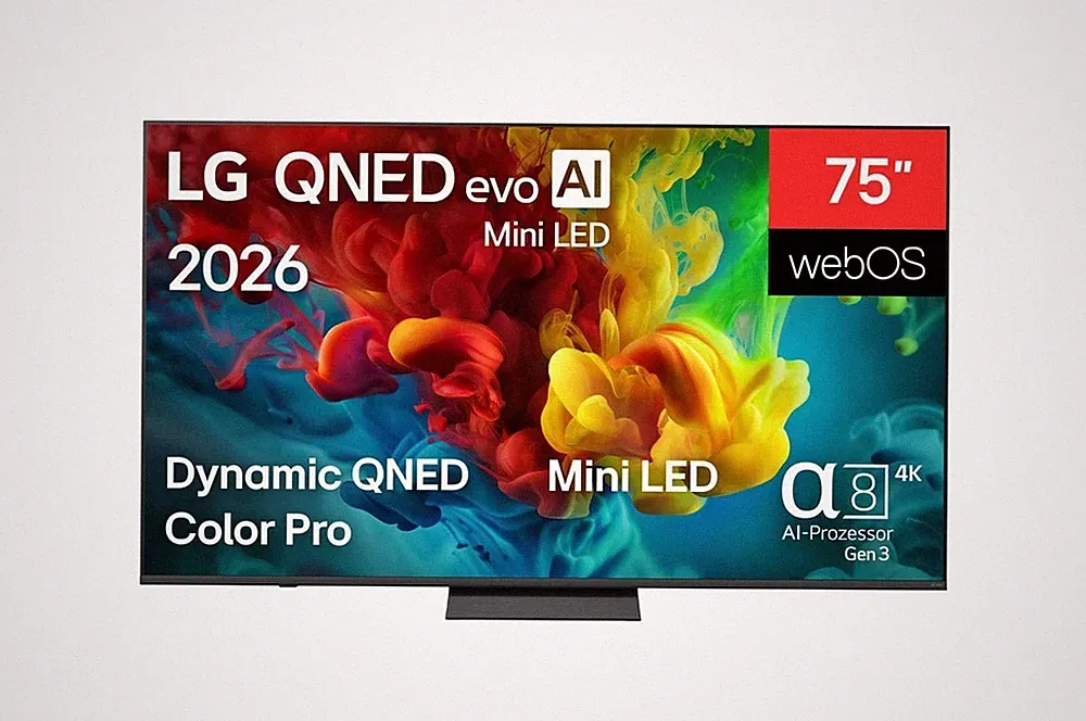 75 LG QNED evo AI QNED83 Mini LED 4K Smart TV 2026