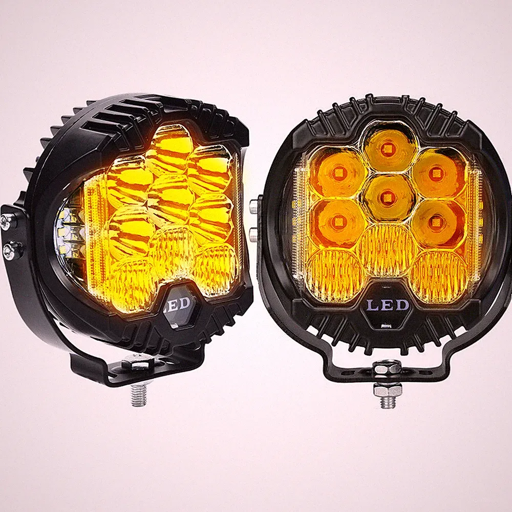 75W LED Arbeitsscheinwerfer KFZ Offroad Scheinwerfer 12V 24V Für Jeep SUV Bagger