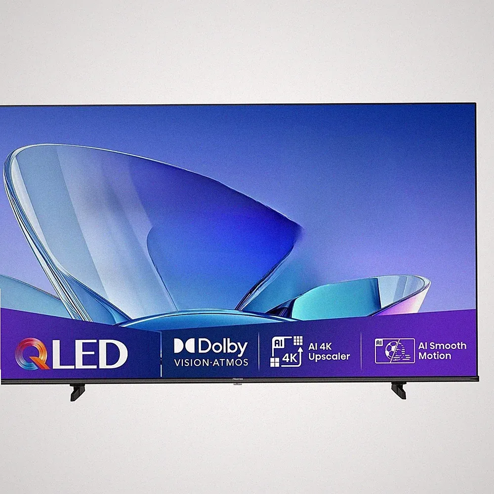 85 Zoll 4K QLED Smart TV Dolby Vision Atmos VIDAA Triple Tuner Hisense 85E77Q