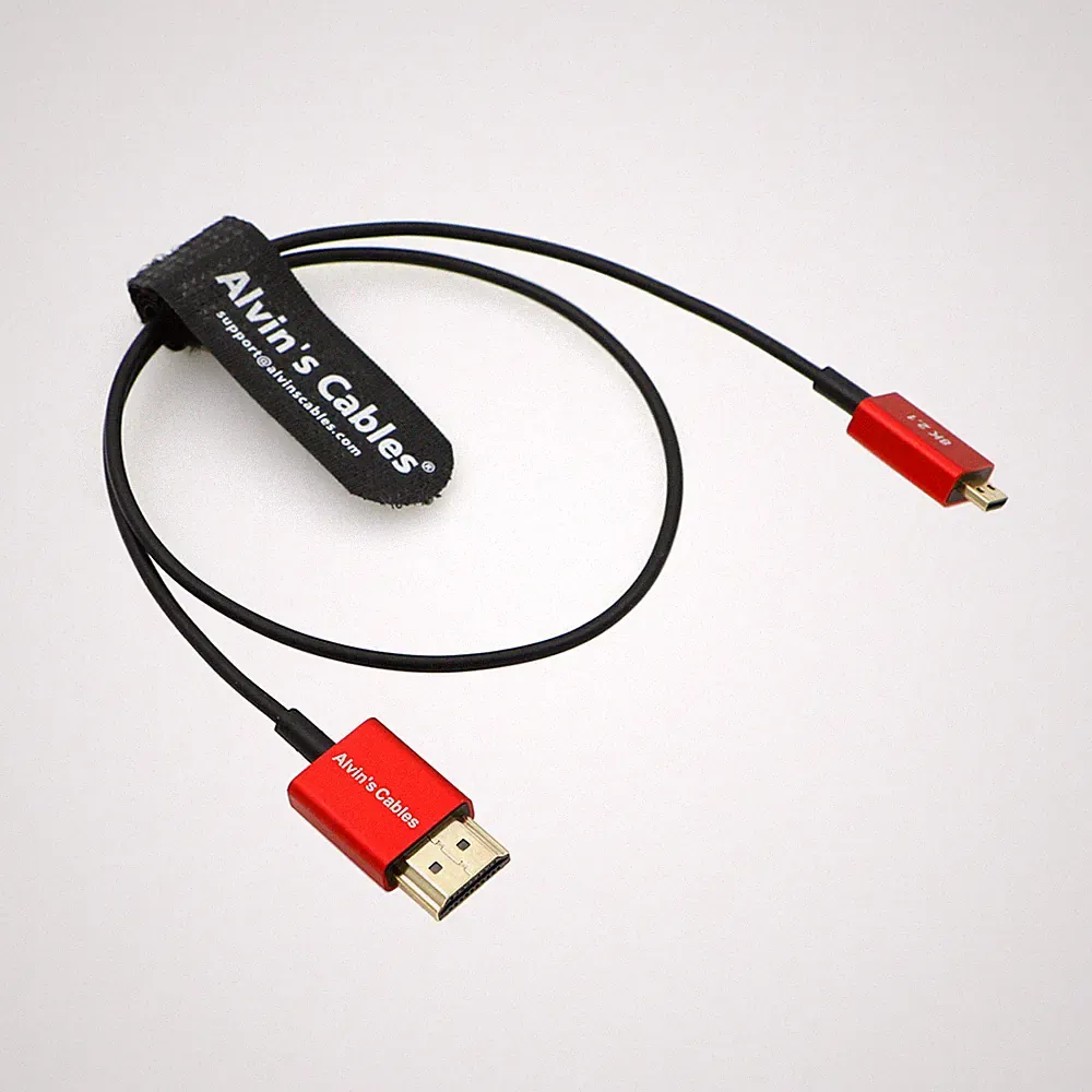8K 2.1 HDMI Kabel Micro-HDMI auf HDMI ultradünn High-Speed ​​für Atomos Ninja V