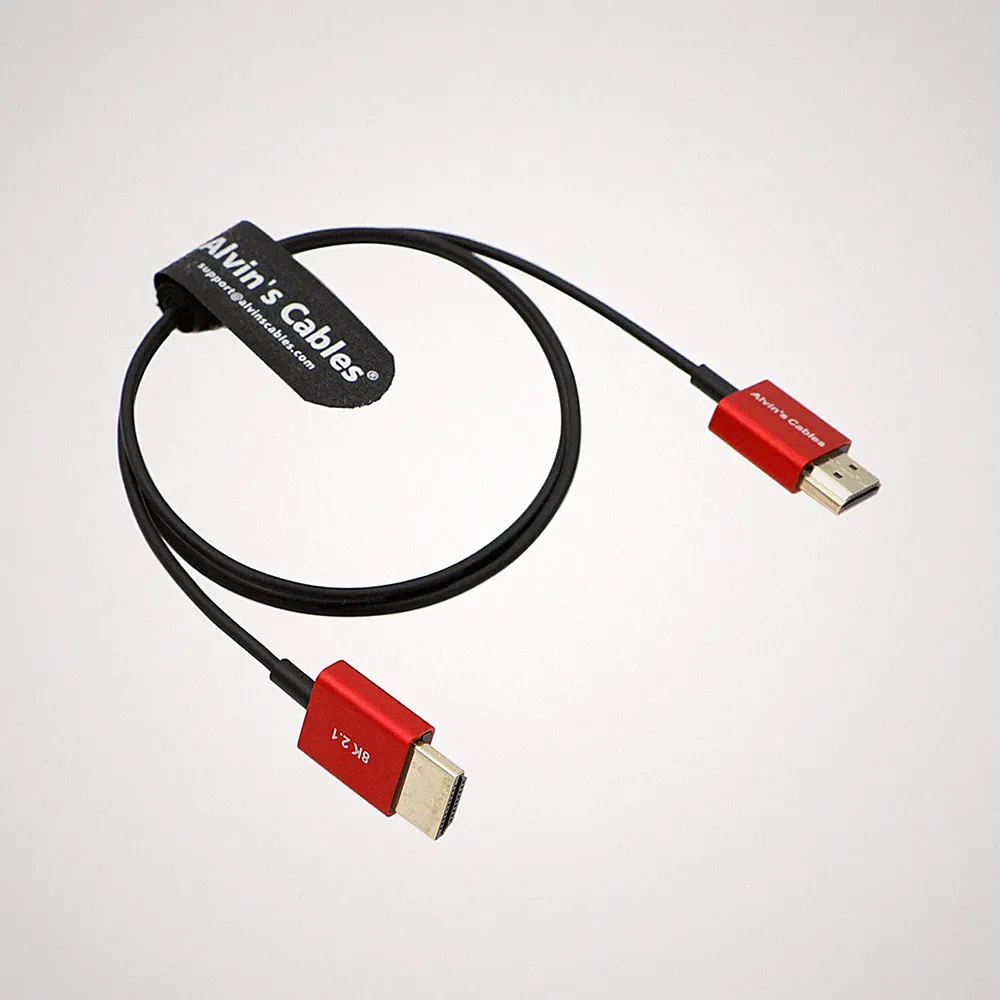 8K HDMI 2.1 Kabel 48 Gbps High Speed HDMI für Atomos Ninja V 4K 60P Schallplatte