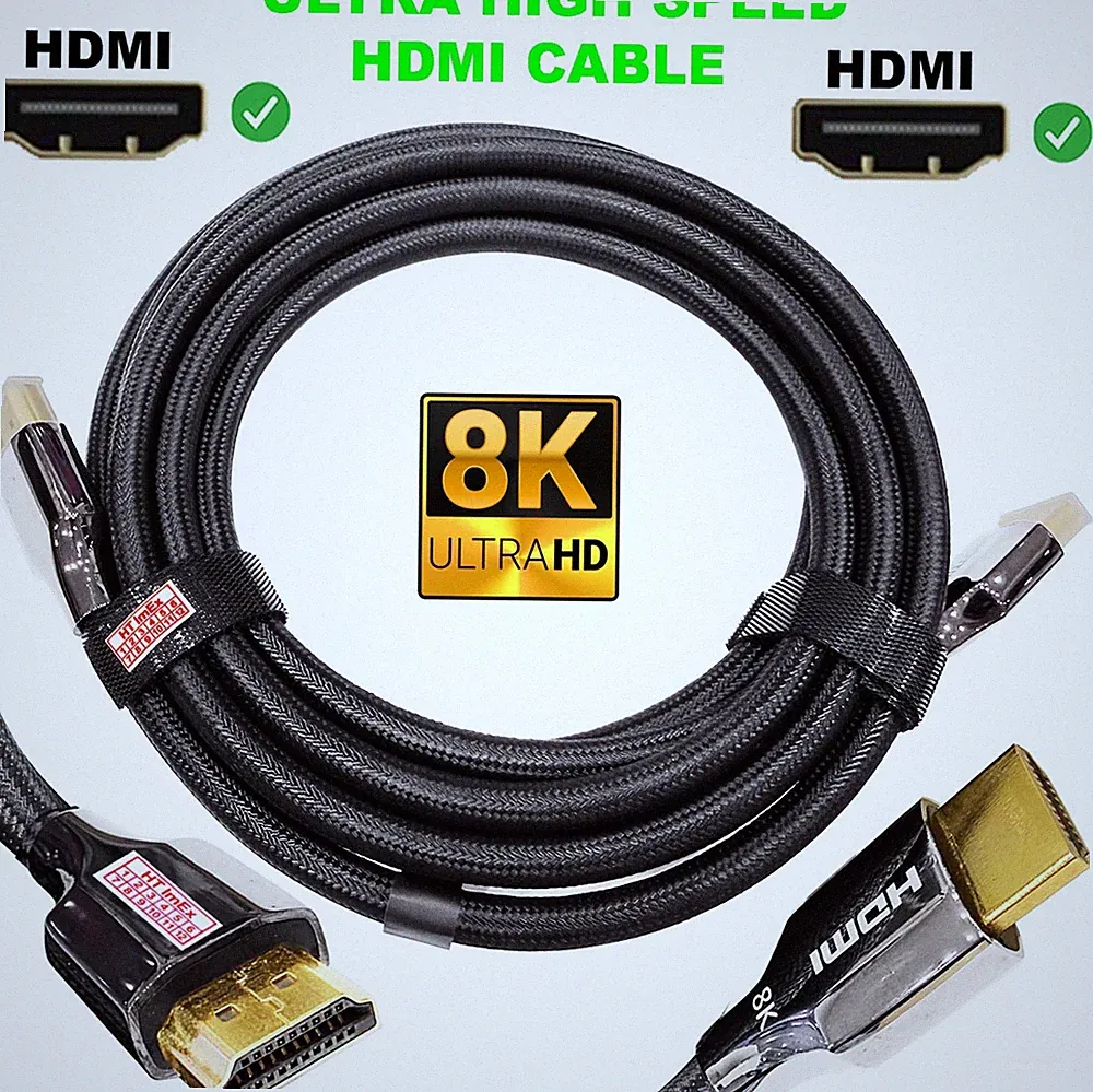 8K HDMI HDR eARC kabel 2.1 für SAMSUNG 75QN800B QLED SMART TV UHD 8K 75 Zoll