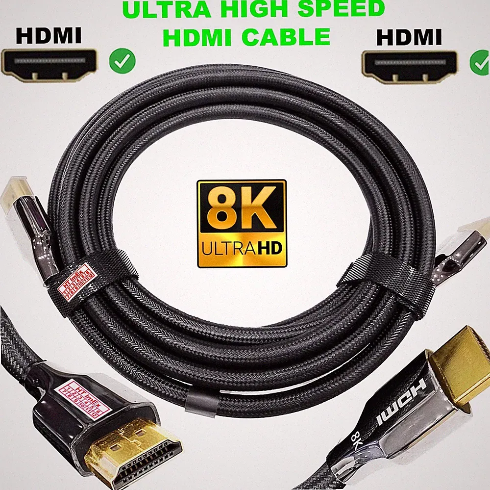 8K HDMI HDR eARC kabel 2.1 für SAMSUNG GQ55S90CAT OLED SMART TV UHD 4K 55 Zoll