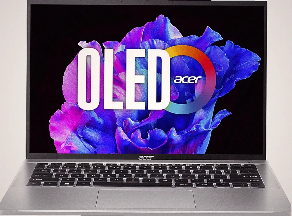 Acer Swift GO SFG14, 14" OLED 2880x1800, AMD R7 7840U, 1TB SSD, 16GB DDR5, Win11