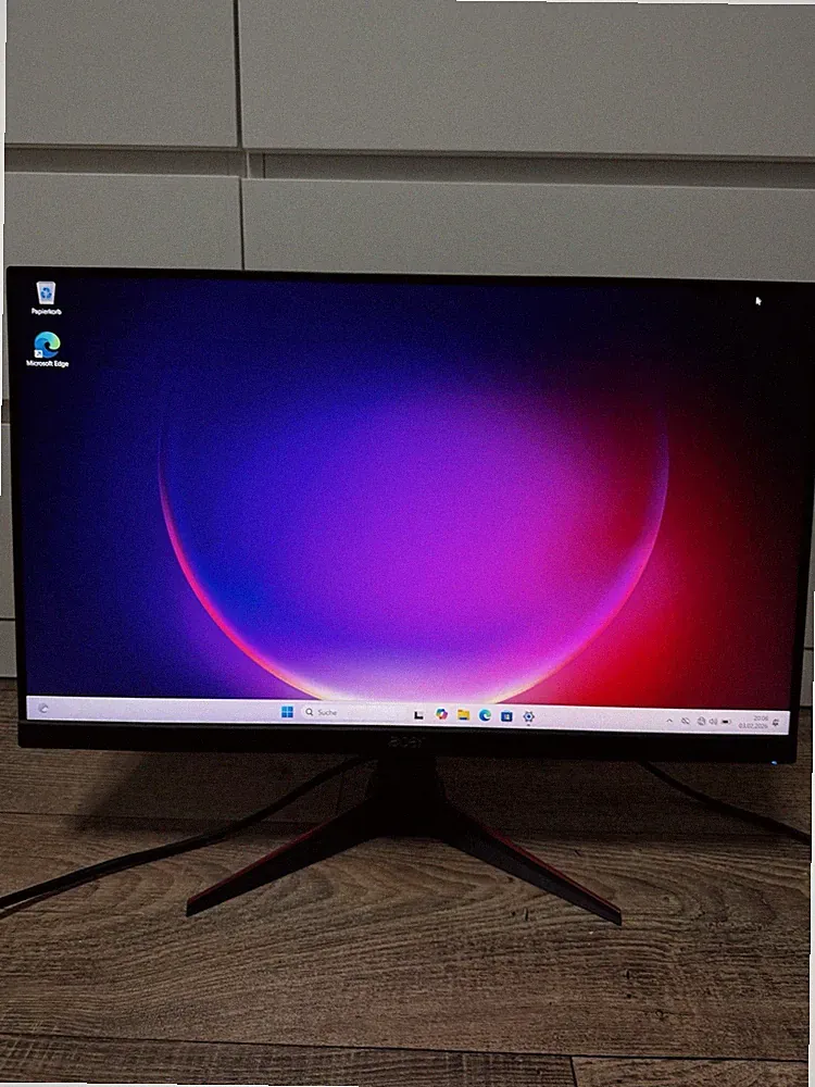 Acer VG240Y Gaming Monitor 23,8 Zoll, Full HD, 75Hz, 1ms (VRB), 2xHDMI, VGA