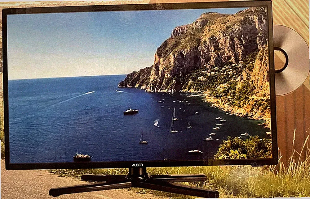 Alden ALD-12518 (sp) LED TV mit DVB-S2/DVB-T2 Tuner & DVD Player für 12/230V